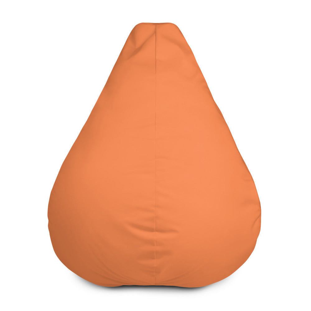 Orange - Sustainably Made Bean Bag Chair Cover