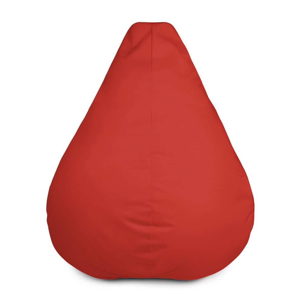 Red Brick Sustainably Made Bean Bag Chair Cover
