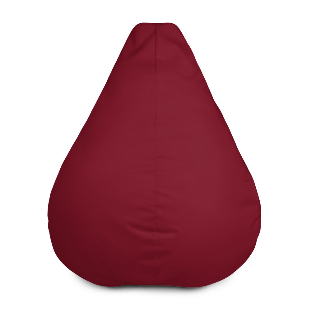 Burgundy - Sustainably Made Bean Bag Chair Cover