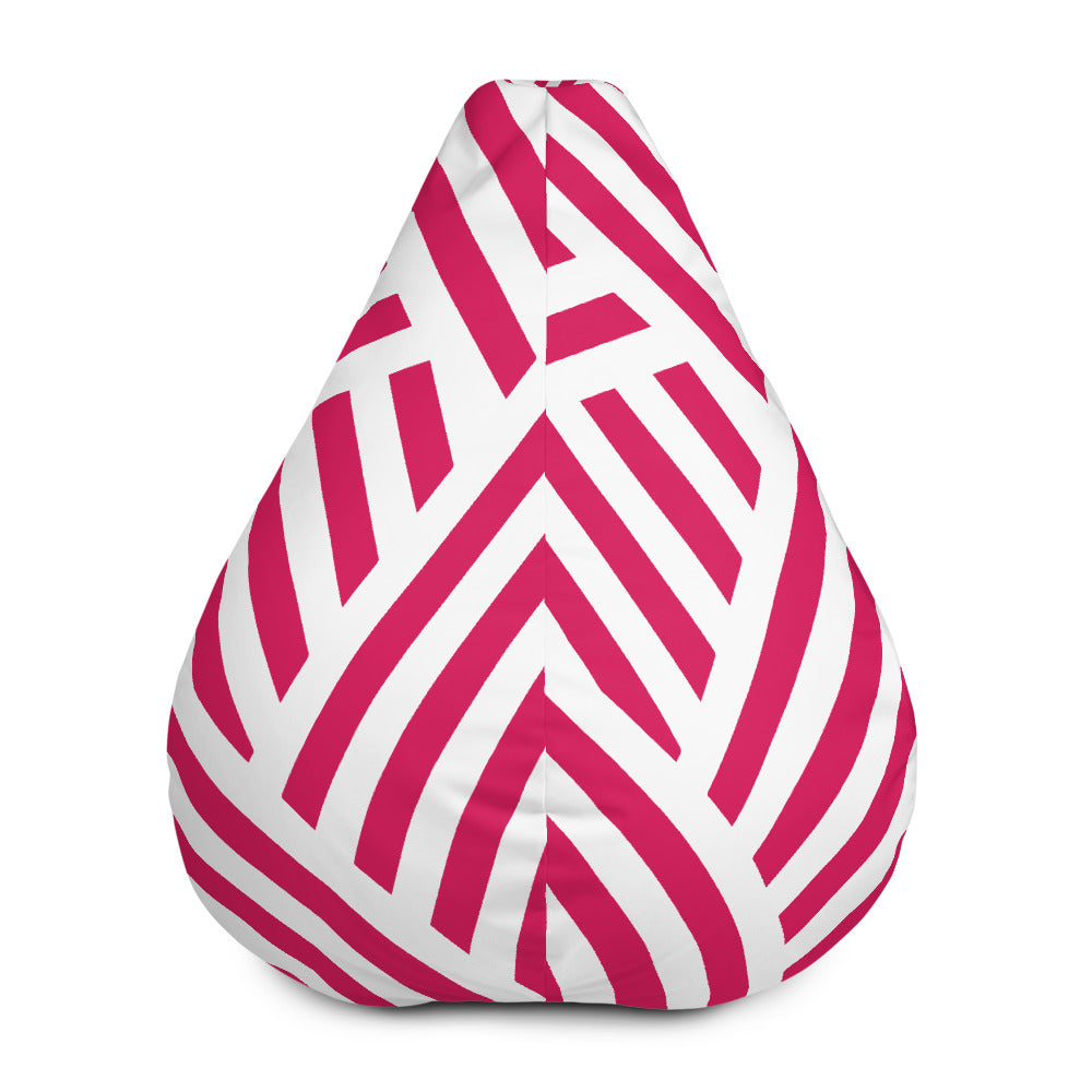 Abstract Lines - Sustainably Made Bean Bag Chair Cover