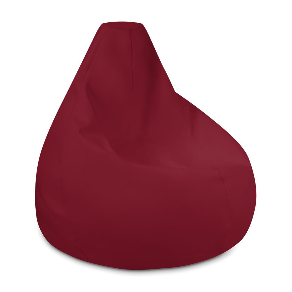 Burgundy - Sustainably Made Bean Bag Chair Cover