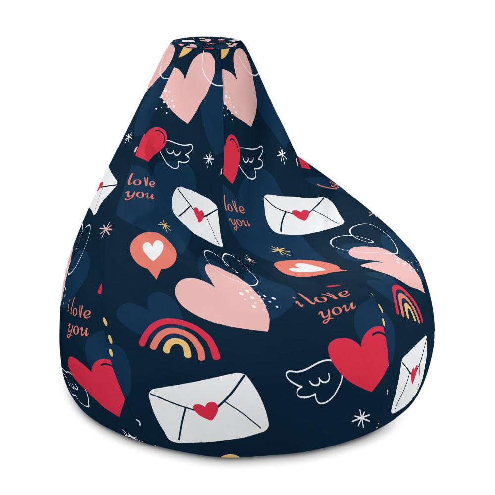 Love Letter - Sustainably Made Bean Bag Chair Cover
