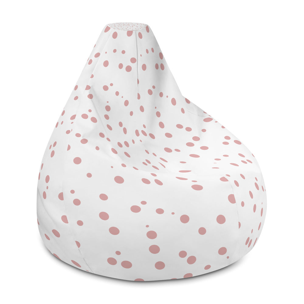 Pink Bubbles - Sustainably Made Bean Bag Chair Cover