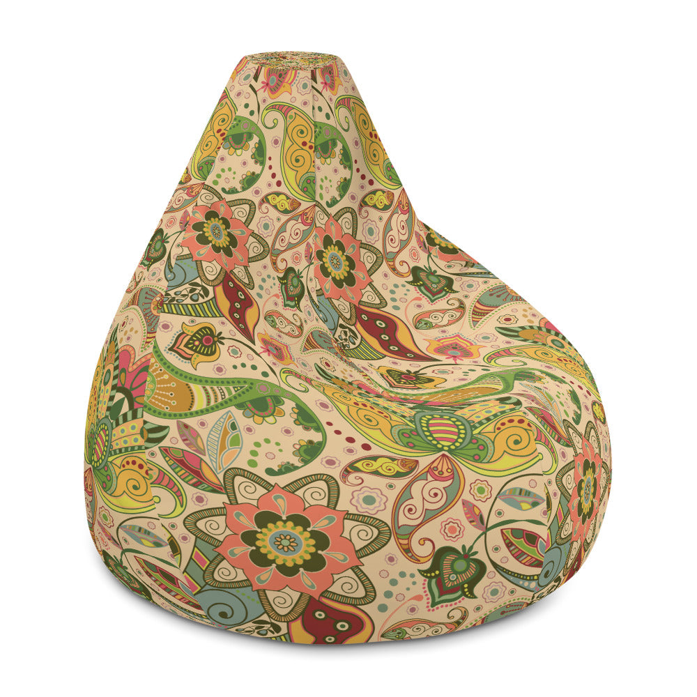 Floral Tribe - Sustainably Made Bean Bag Chair Cover