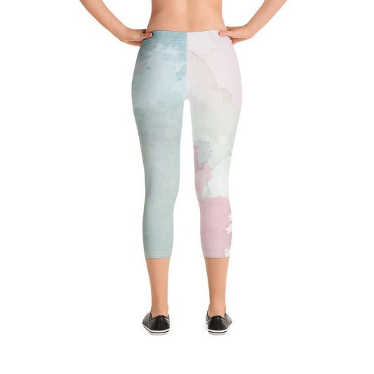 Water Color Abstract - Sustainably Made Leggings