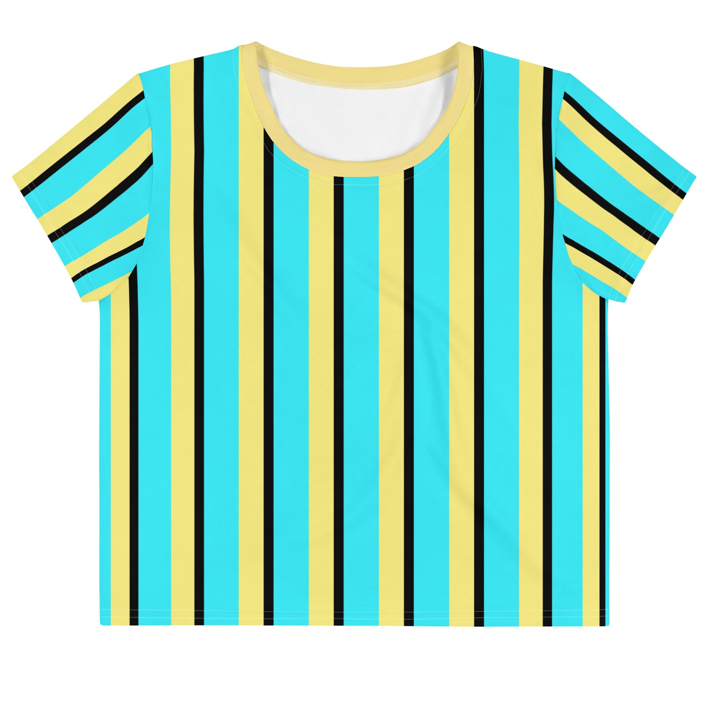 Vintage Stripes - Inspired By Harry Styles - Sustainably Made Crop Tee