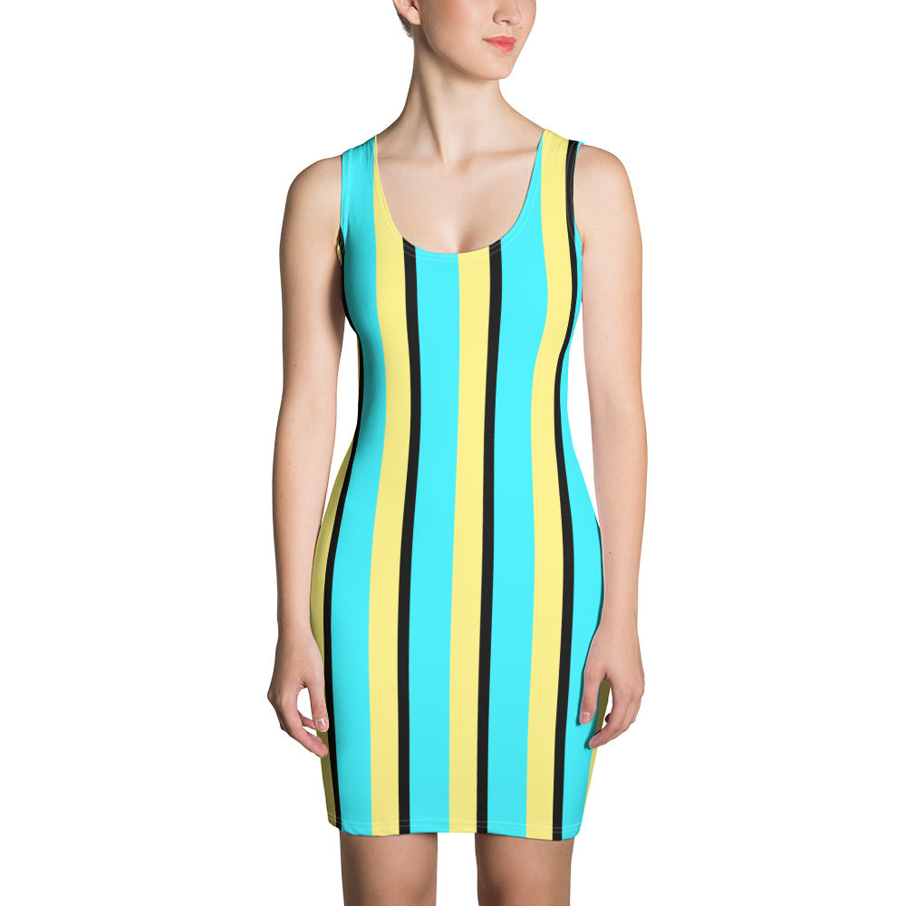 Vintage Stripes - Inspired By Harry Styles - Sustainably Made Dress
