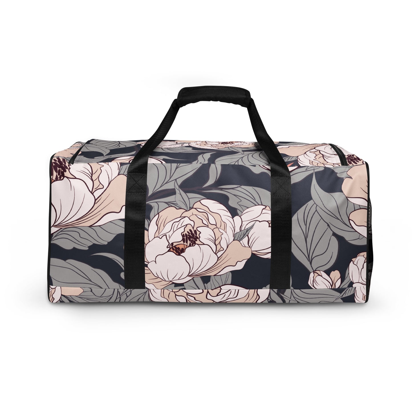 Flower Painting Artwork - Sustainably Made Duffle Bag