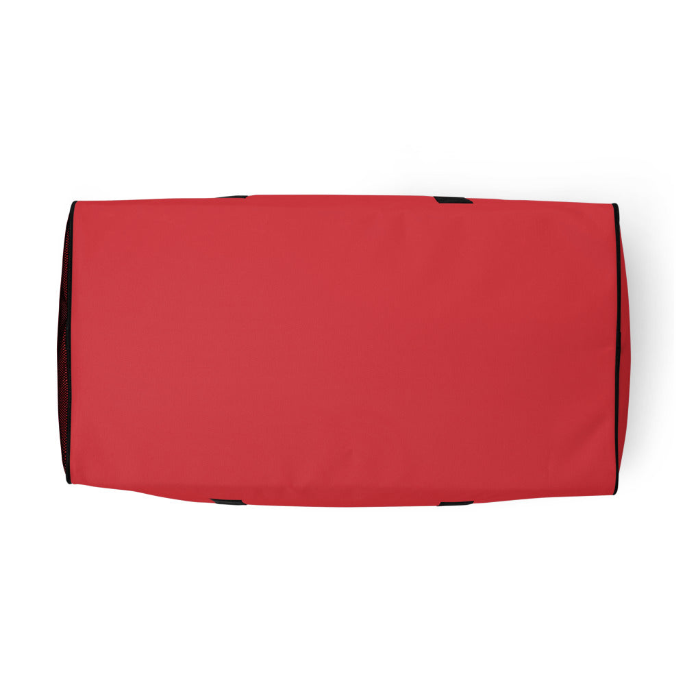 Brave Red - Sustainably Made Duffle Bag