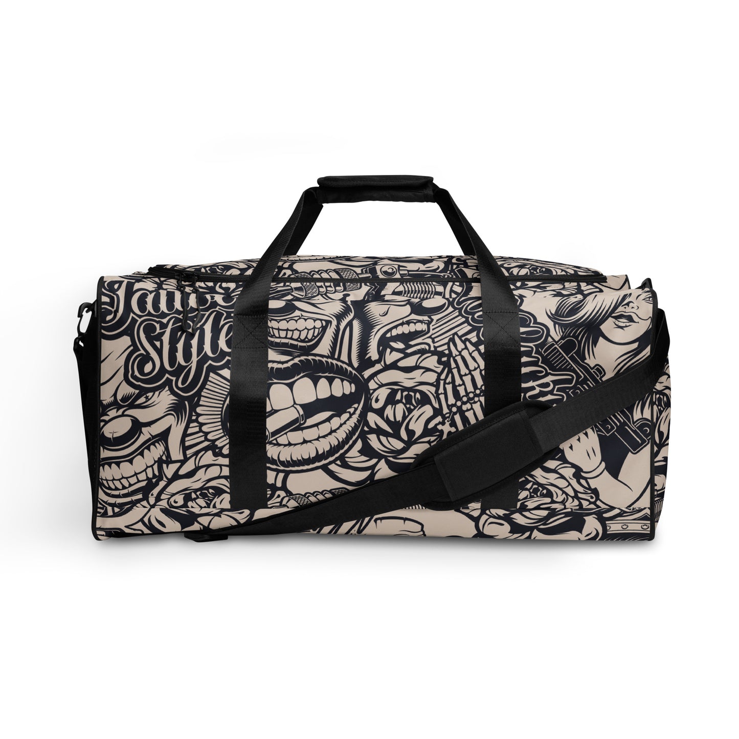 Tattoo Style - Sustainably Made Duffle Bag