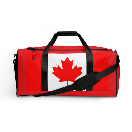 Canada Flag - Sustainably Made Duffle Bag