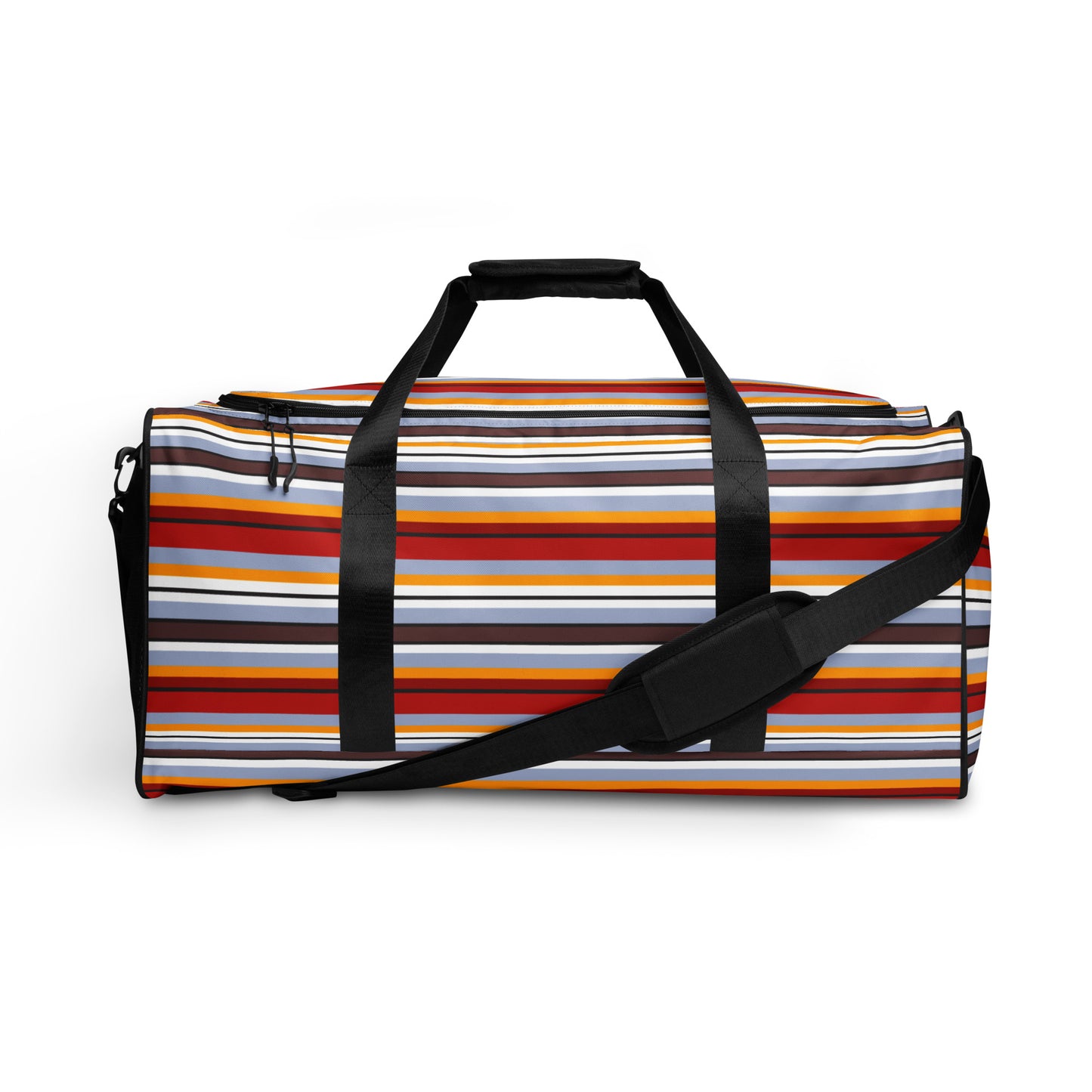 Multi Colored Lines - Inspired By Taylor Swift - Sustainably Made Duffle bag
