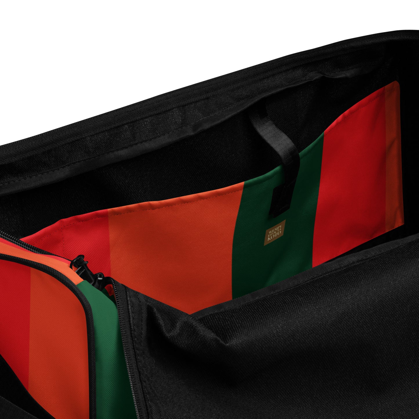 Swift Stripes - Inspired By Taylor Swift - Sustainably Made Duffle bag