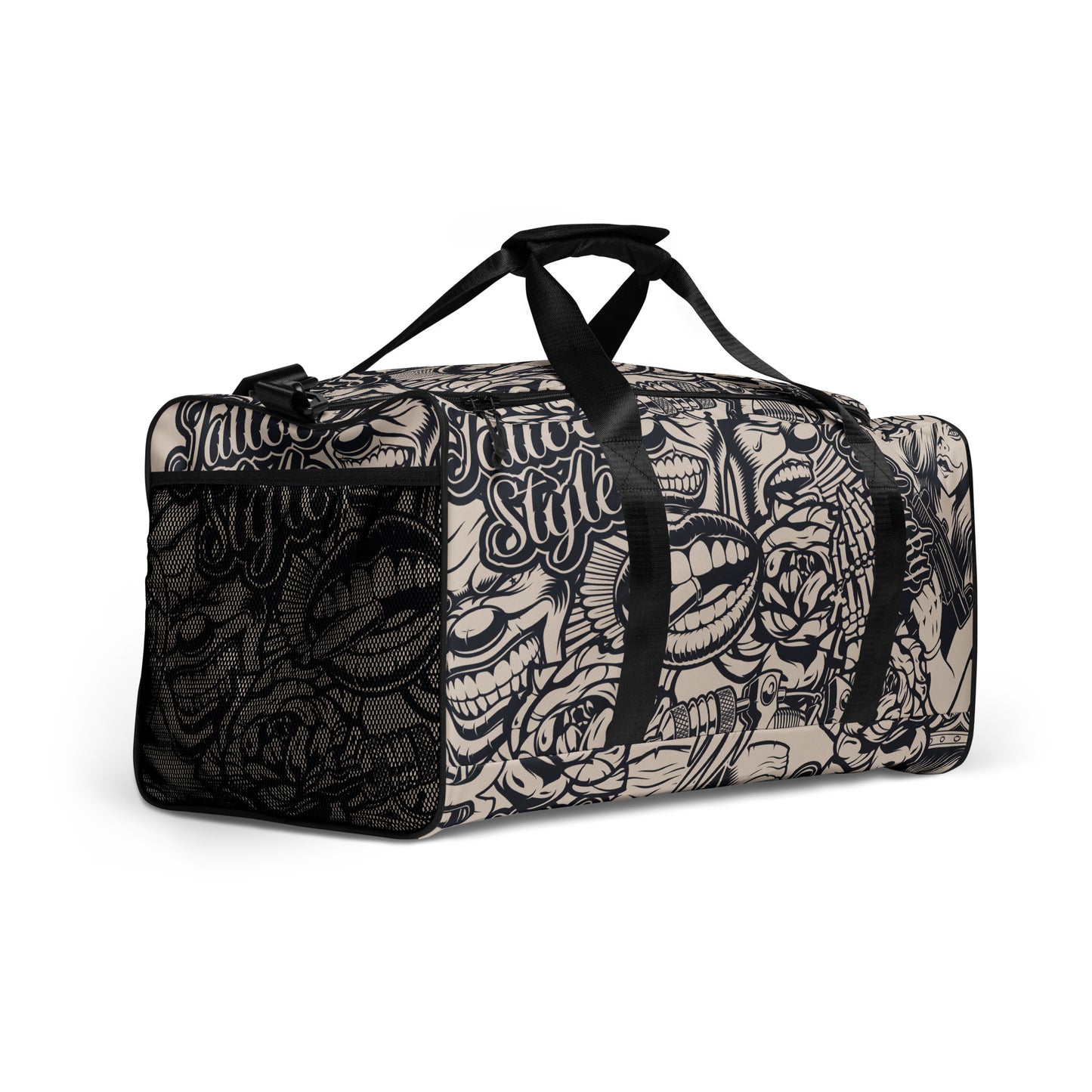 Tattoo Style - Sustainably Made Duffle Bag
