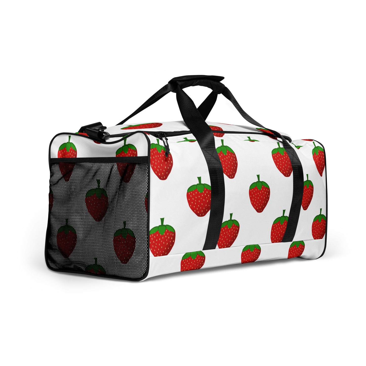 Strawberry Party - Inspired By Harry Styles - Sustainably Made  Duffle bag
