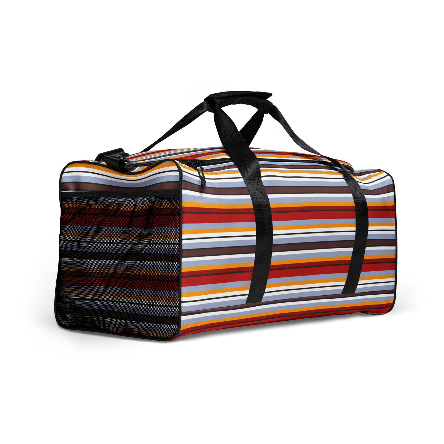 Multi Colored Lines - Inspired By Taylor Swift - Sustainably Made Duffle bag