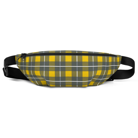 Yellow Tartan - Inspired By Harry Styles - Sustainably Made Fanny Pack
