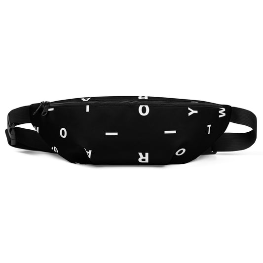 Letter Black - Inspired By Taylor Swift - Sustainably Made Fanny Pack