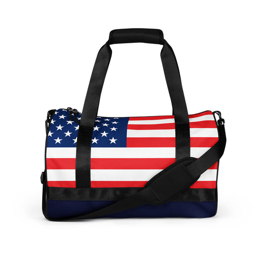 U.S.A Flag - Sustainably Made Gym Bag