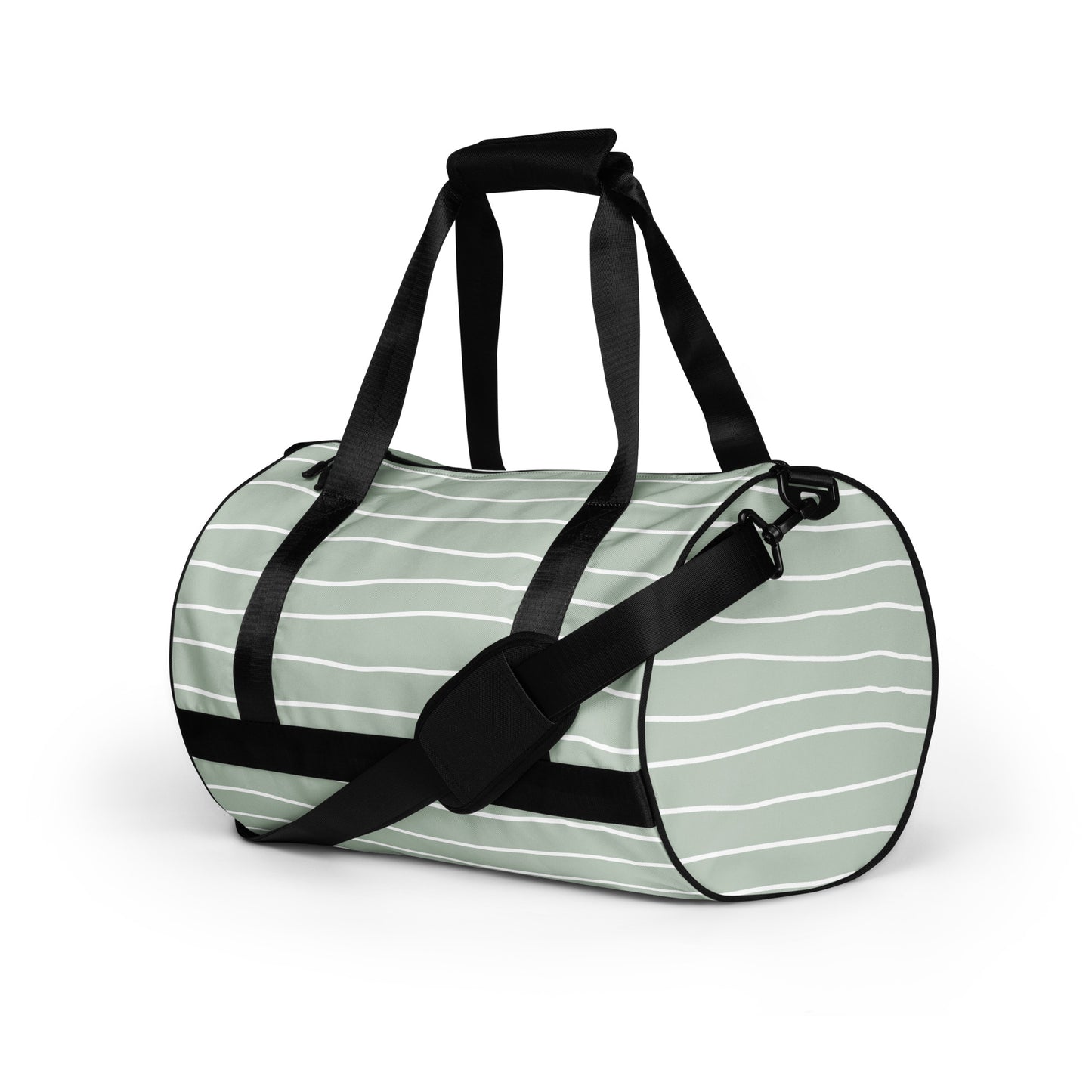 Hand Drawn Lines - Sustainably Made Gym Bag