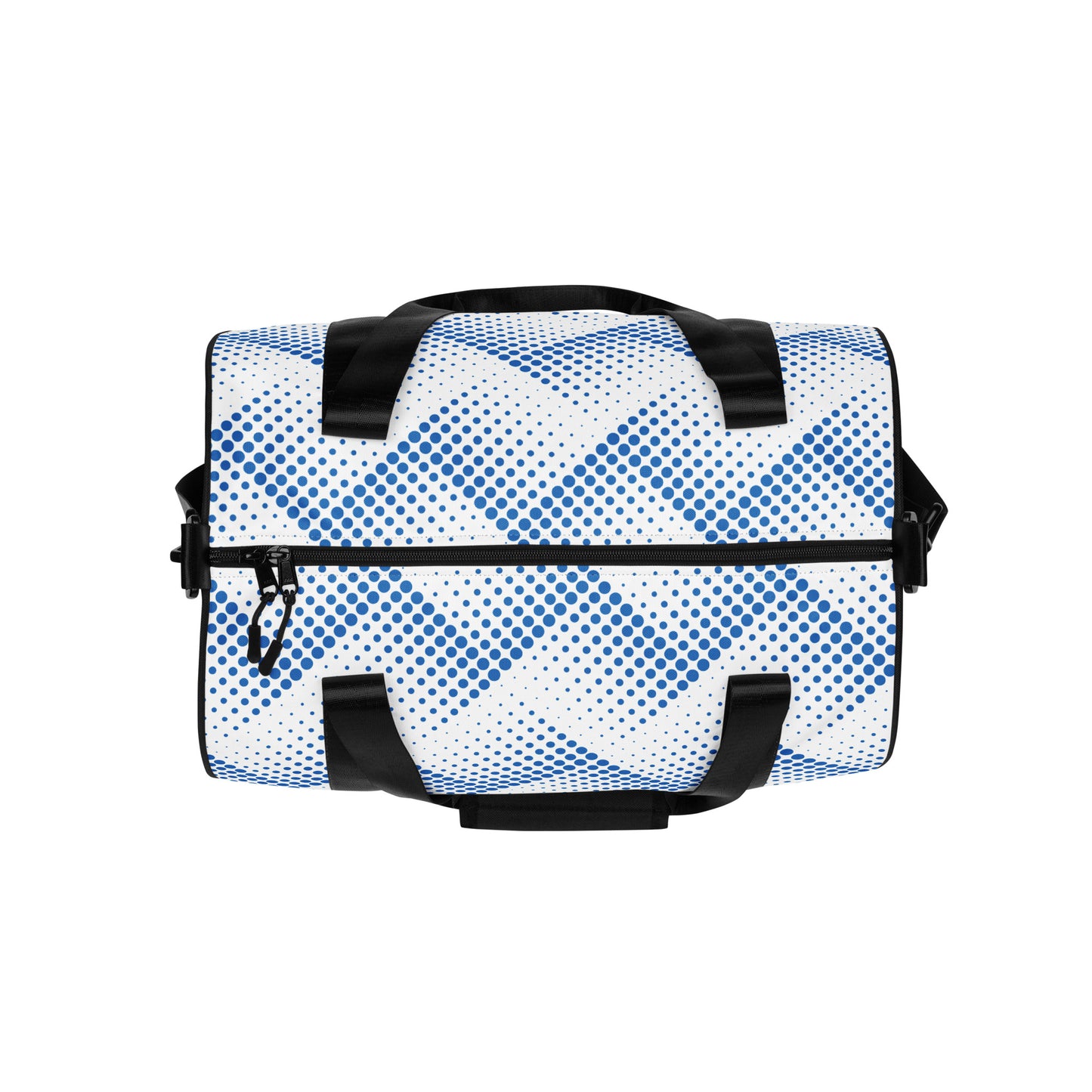 Blue Halftone - Sustainably Made Gym Bag