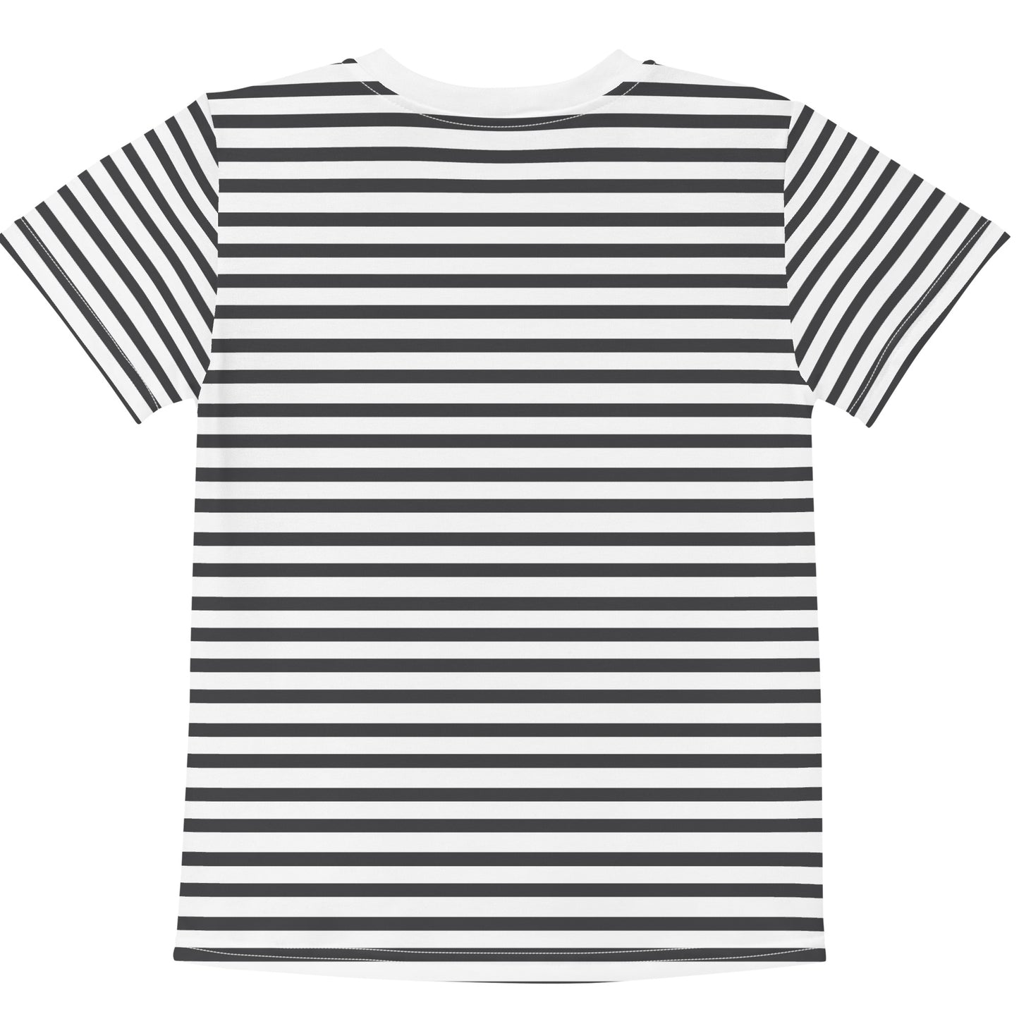 Black & White Stripes - Sustainably Made Kids T-Shirt