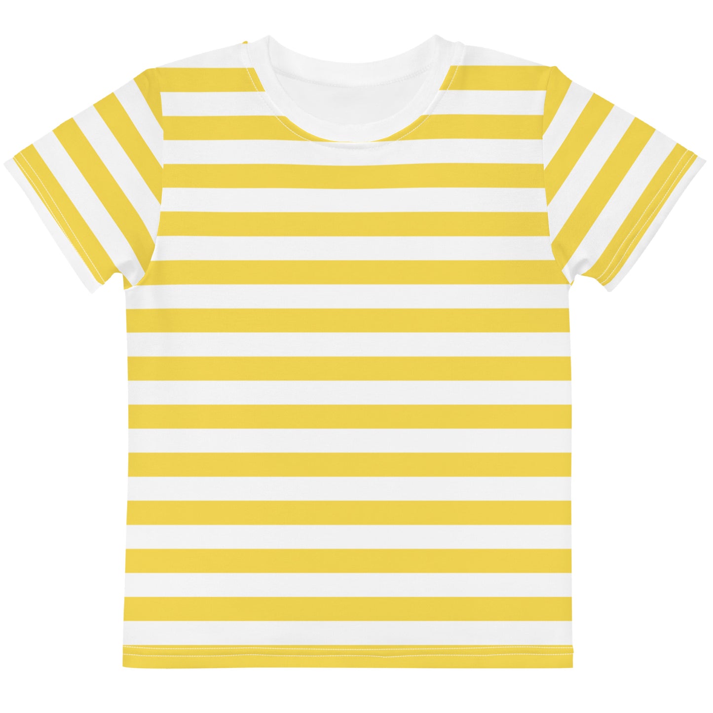 Yellow Stripes - Sustainably Made Kids T-Shirt