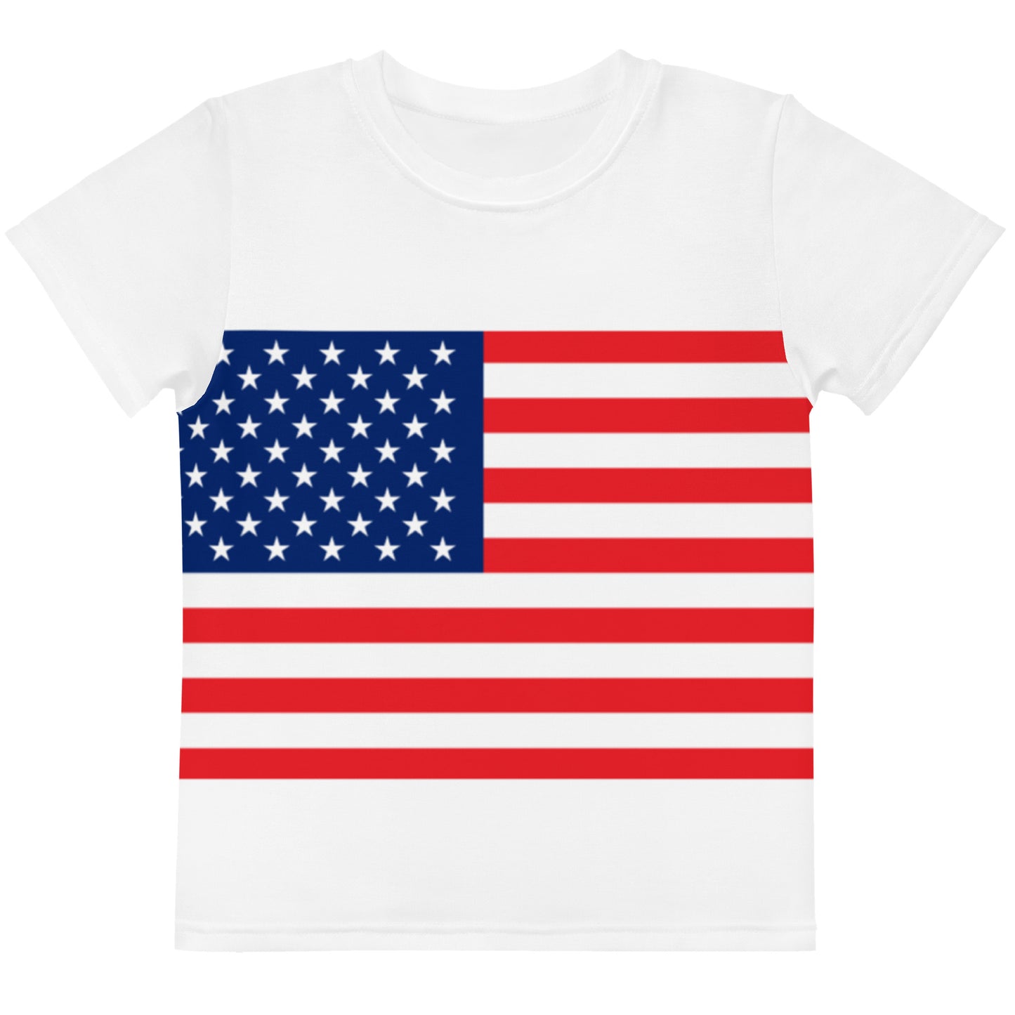 U.S.A Flag - Sustainably Made Kids T-shirt