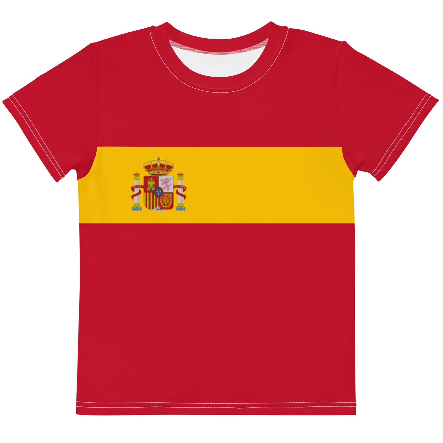 Spain Flag - Sustainably Made Kids T-shirt