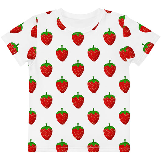 Strawberry Party - Inspired By Harry Styles - Sustainably Made  Kids T-Shirt