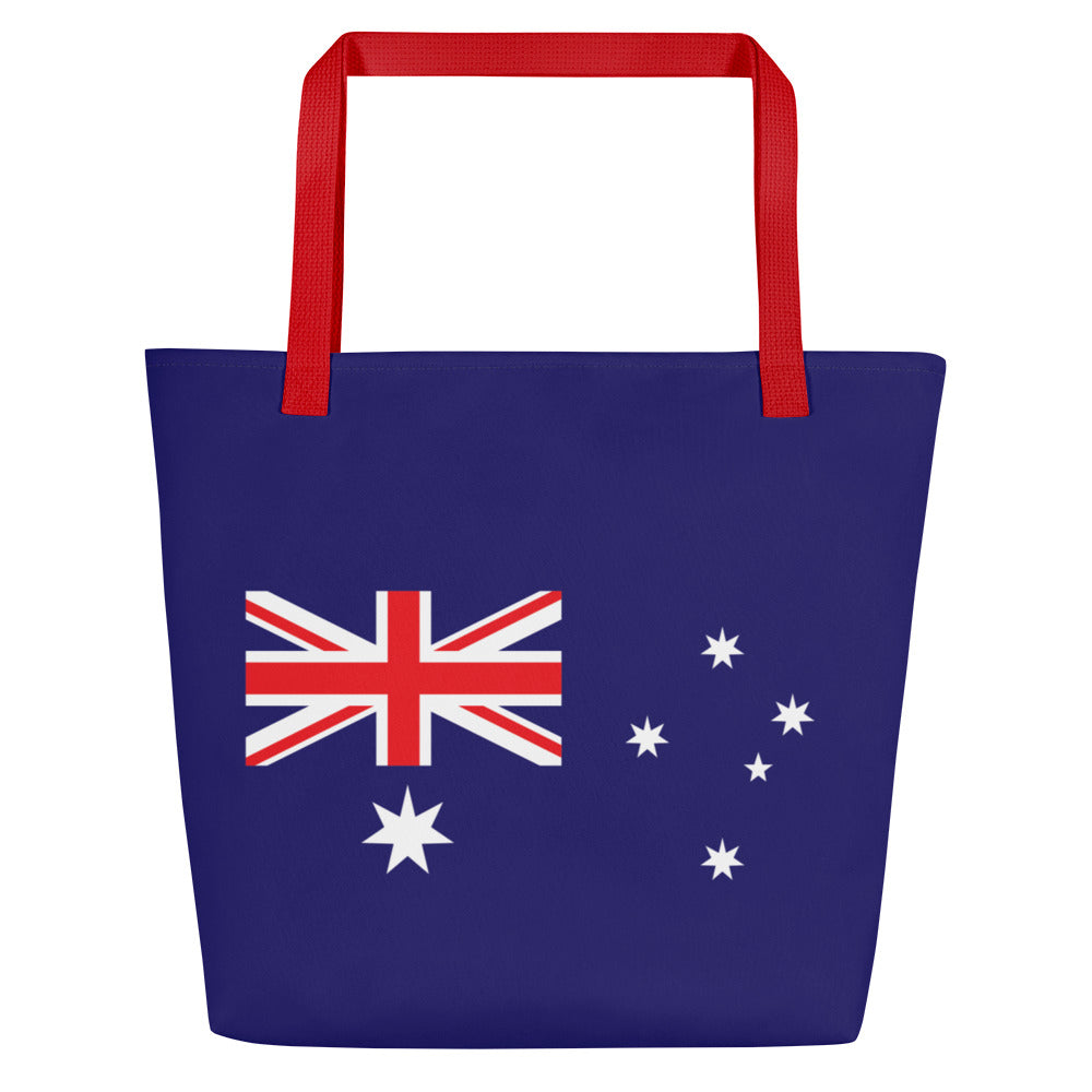 Australia Flag - Sustainably Made Large Tote Bag