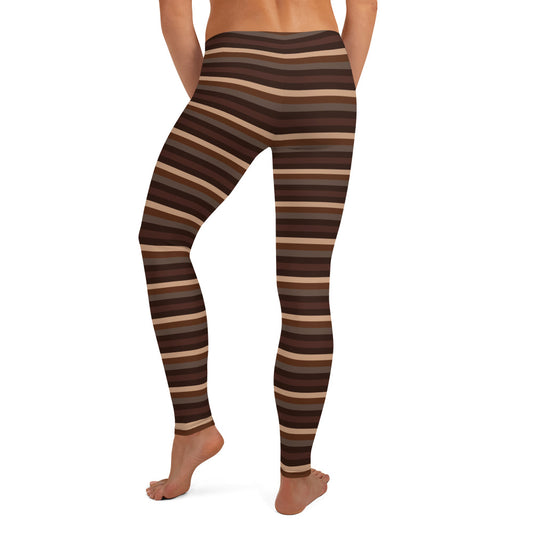 Retro Brown - Inspired By Taylor Swift - Sustainably Made Leggings