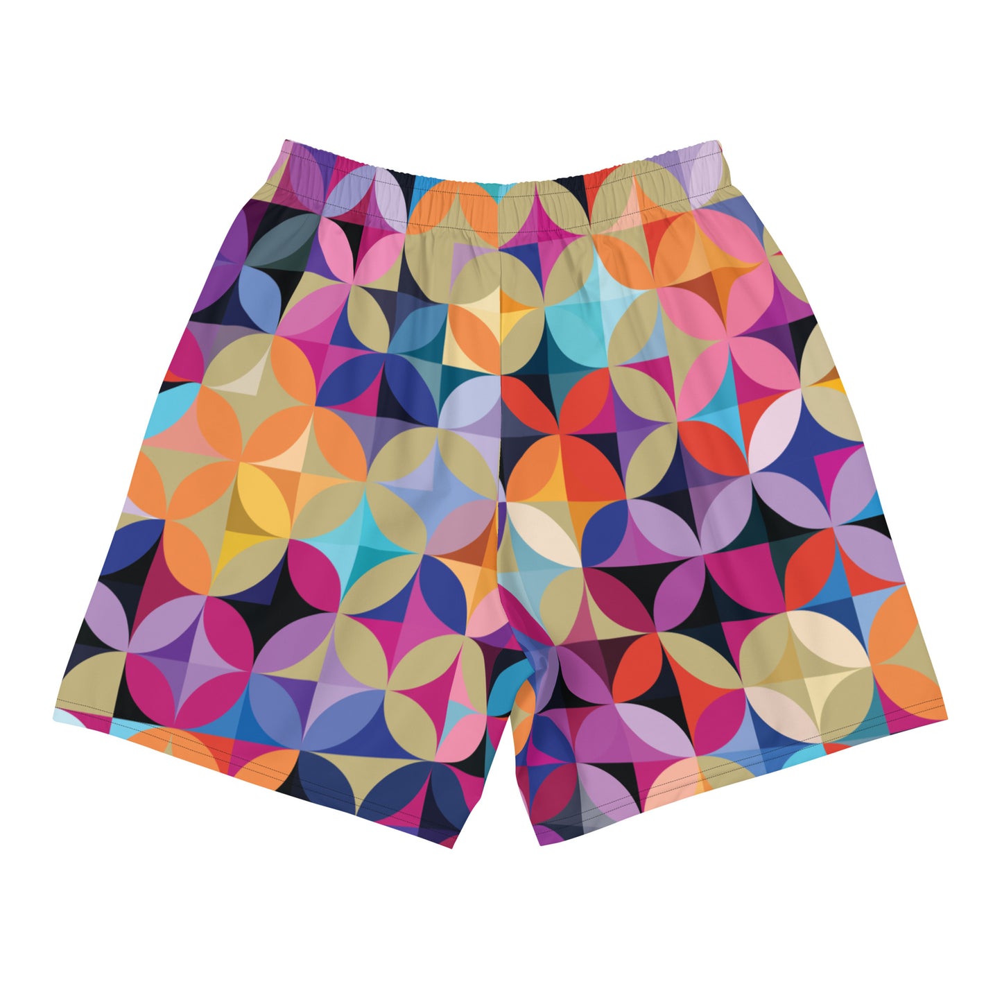 Multicolor Illusions - Sustainably Made Men's Short
