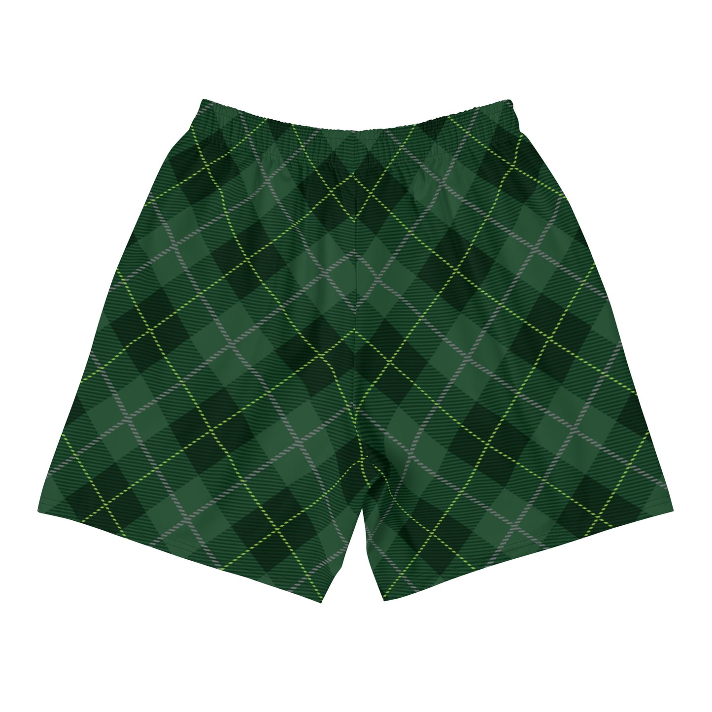 Deep Forest Green Tartan - Sustainably Made Men's Short