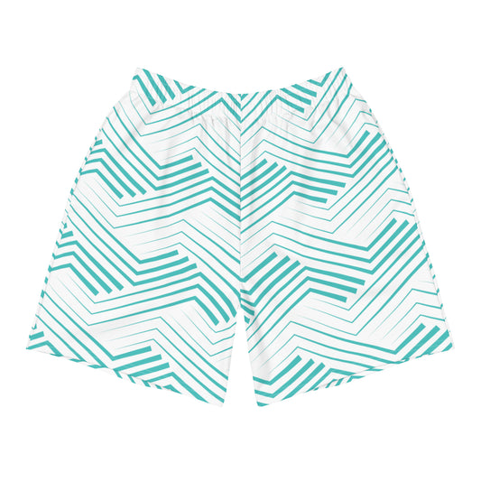 Blue Zigzag - Sustainably Made Men's Short