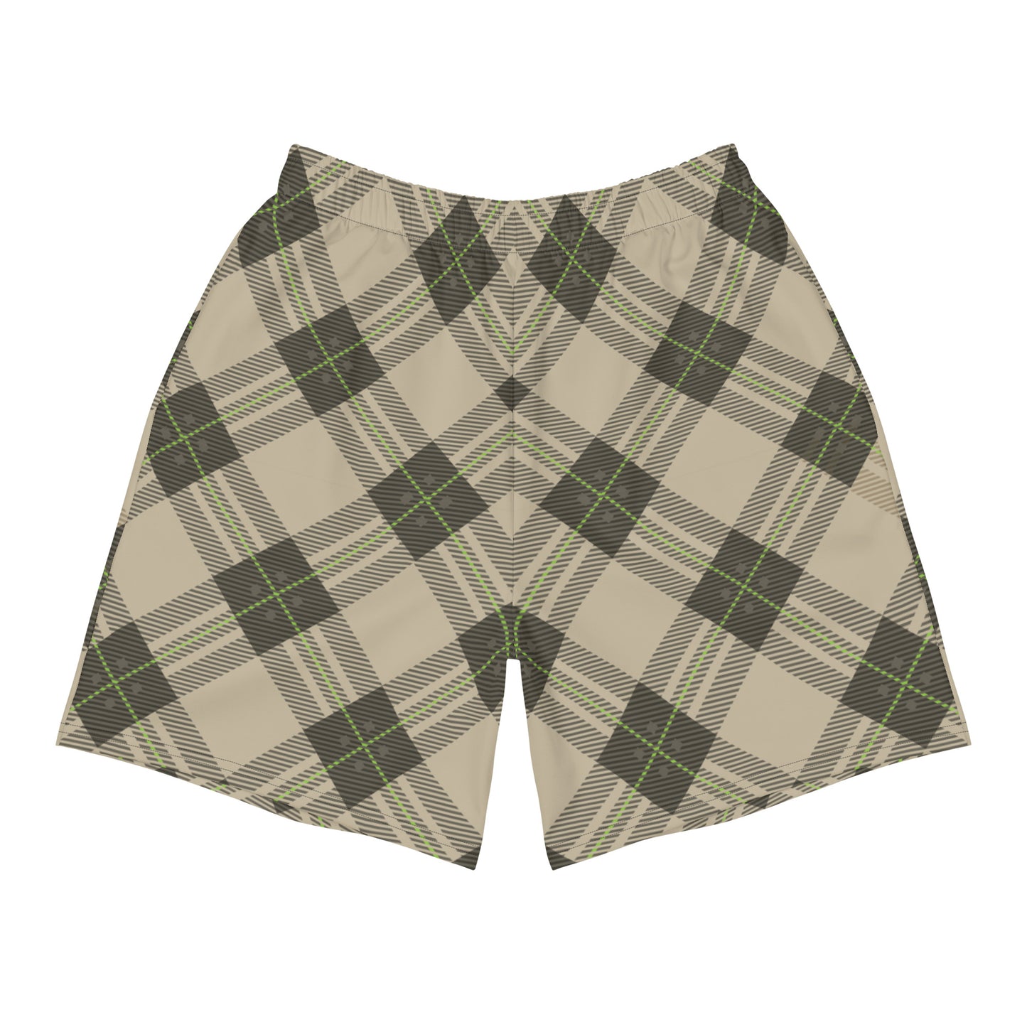 Brown Tartan - Sustainably Made Men's Short
