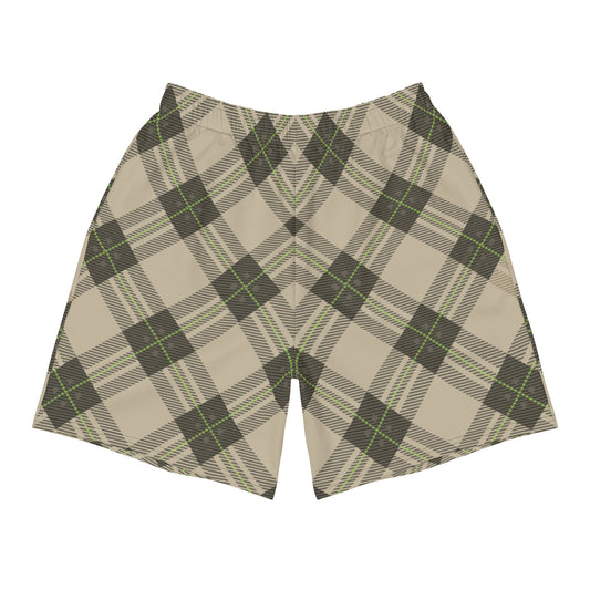 Brown Tartan - Sustainably Made Men's Short