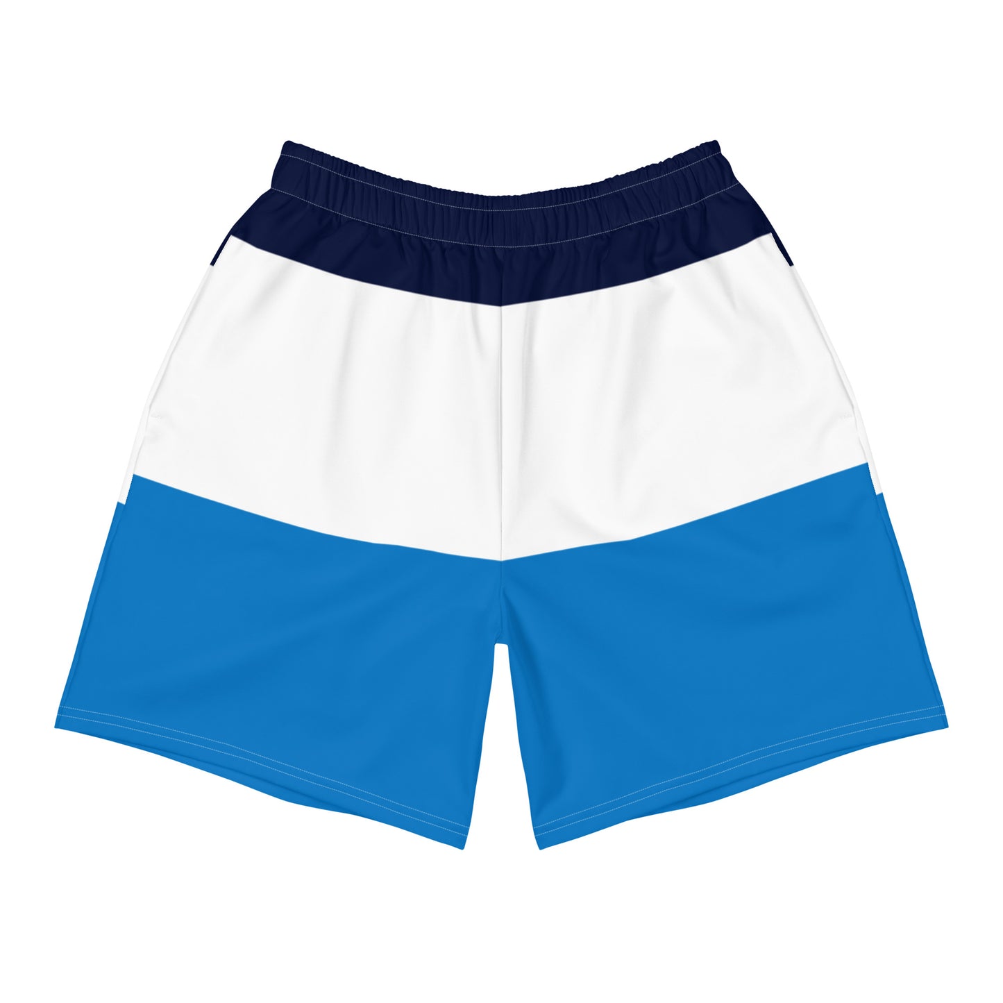 White Blue Ocean - Sustainably Made Men's Short