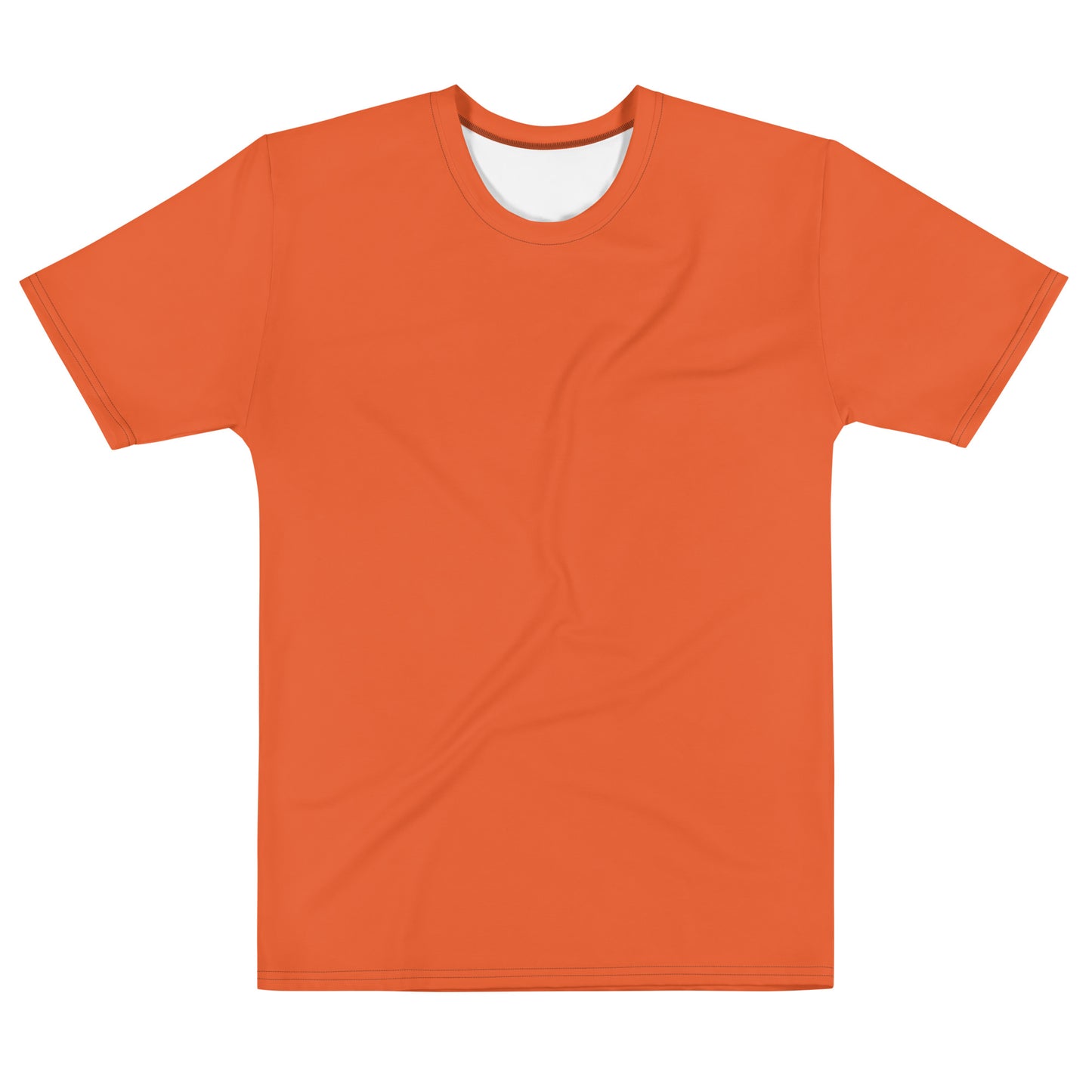 Basic Orange - Sustainably Made Men's Short Sleeve Tee