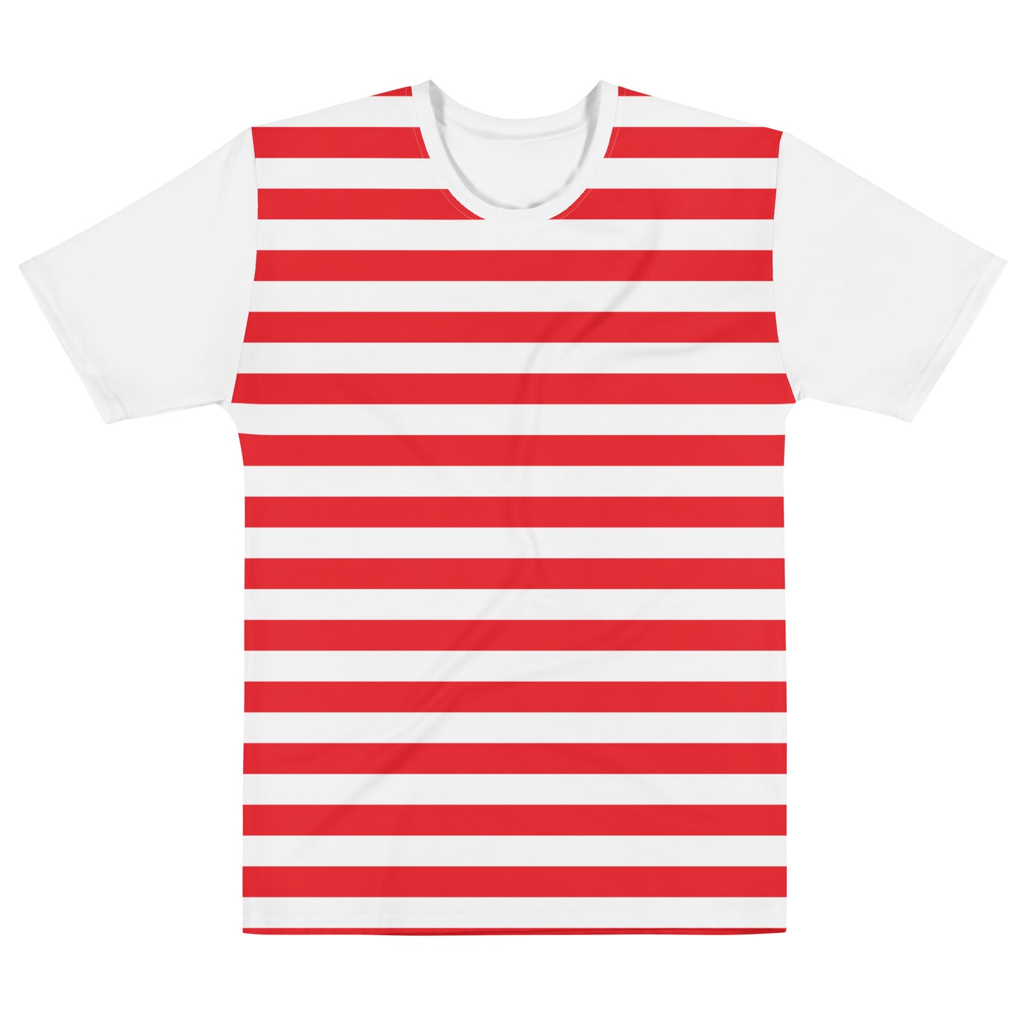 Red Stripes - Sustainably Made Men's Short Sleeve Tee