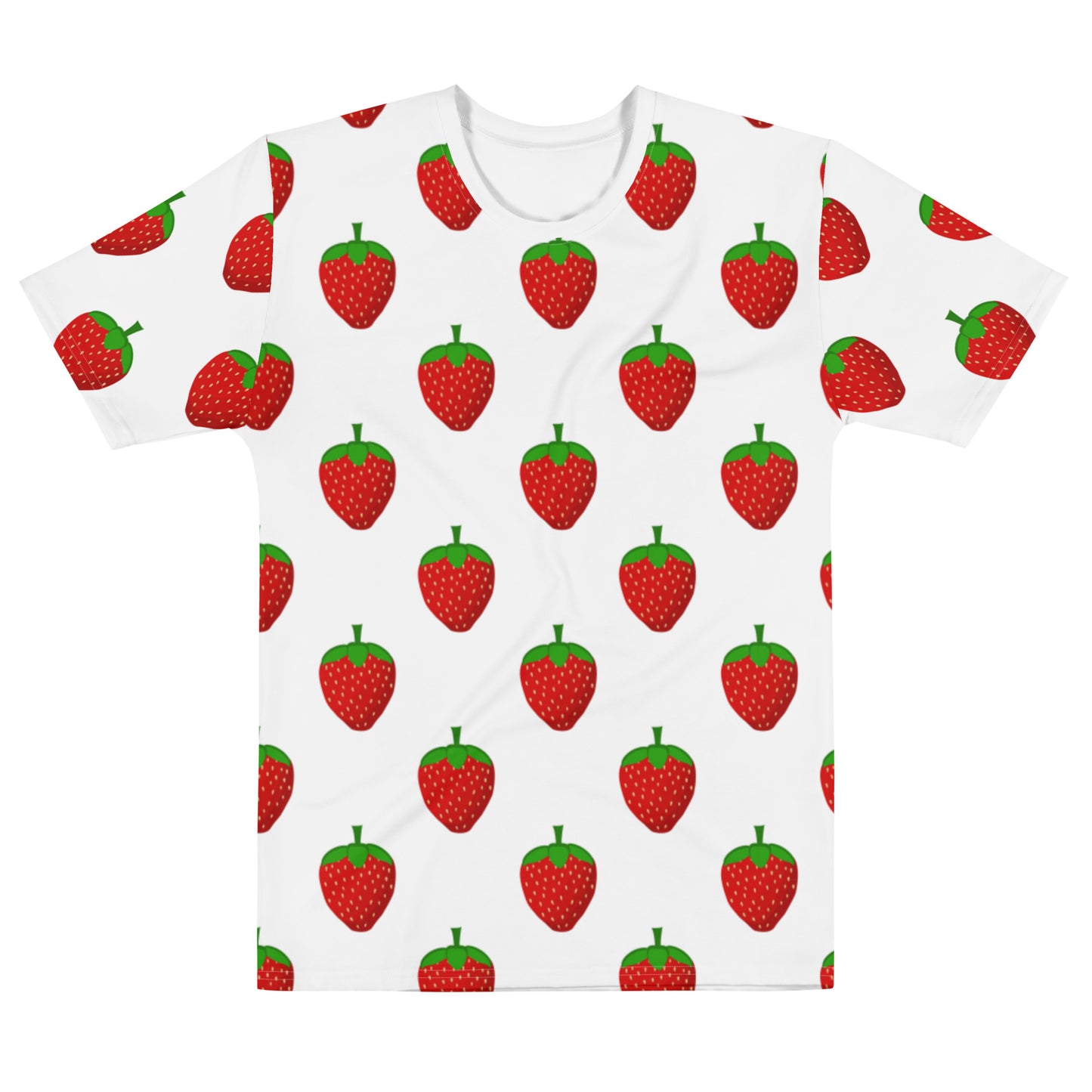 Strawberry Party - Inspired By Harry Styles - Sustainably Made Men's Short Tee