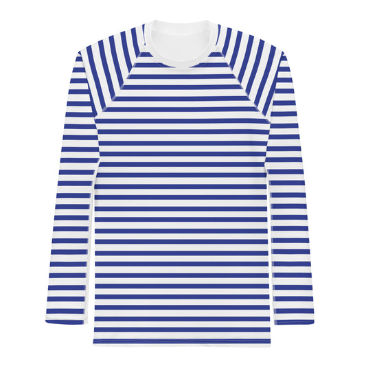 Blue Stripes - Sustainably Made Long Sleeve Tee