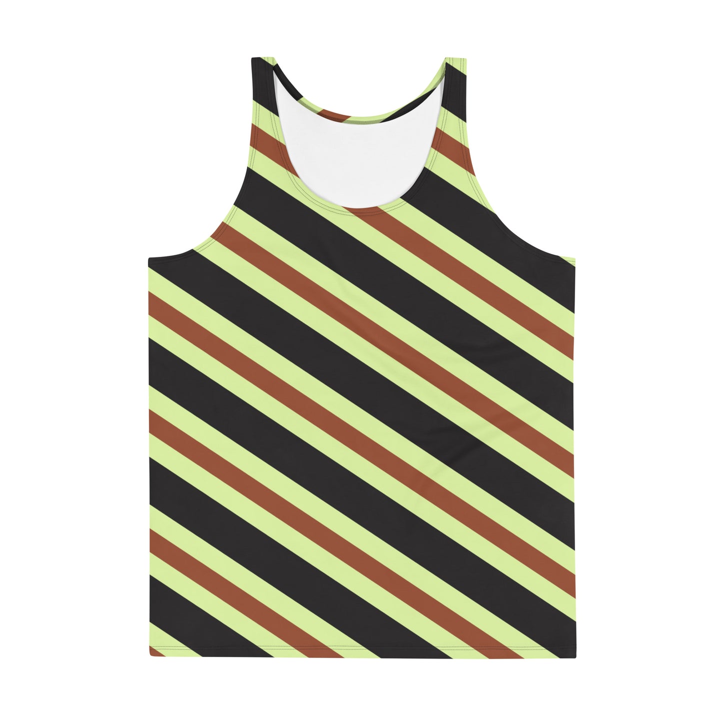 Retro Stripes - Inspired By Harry Styles - Sustainably Made Men's Tank Top