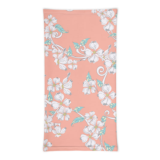 Pink Floral - Sustainably Made Neck Gaiter