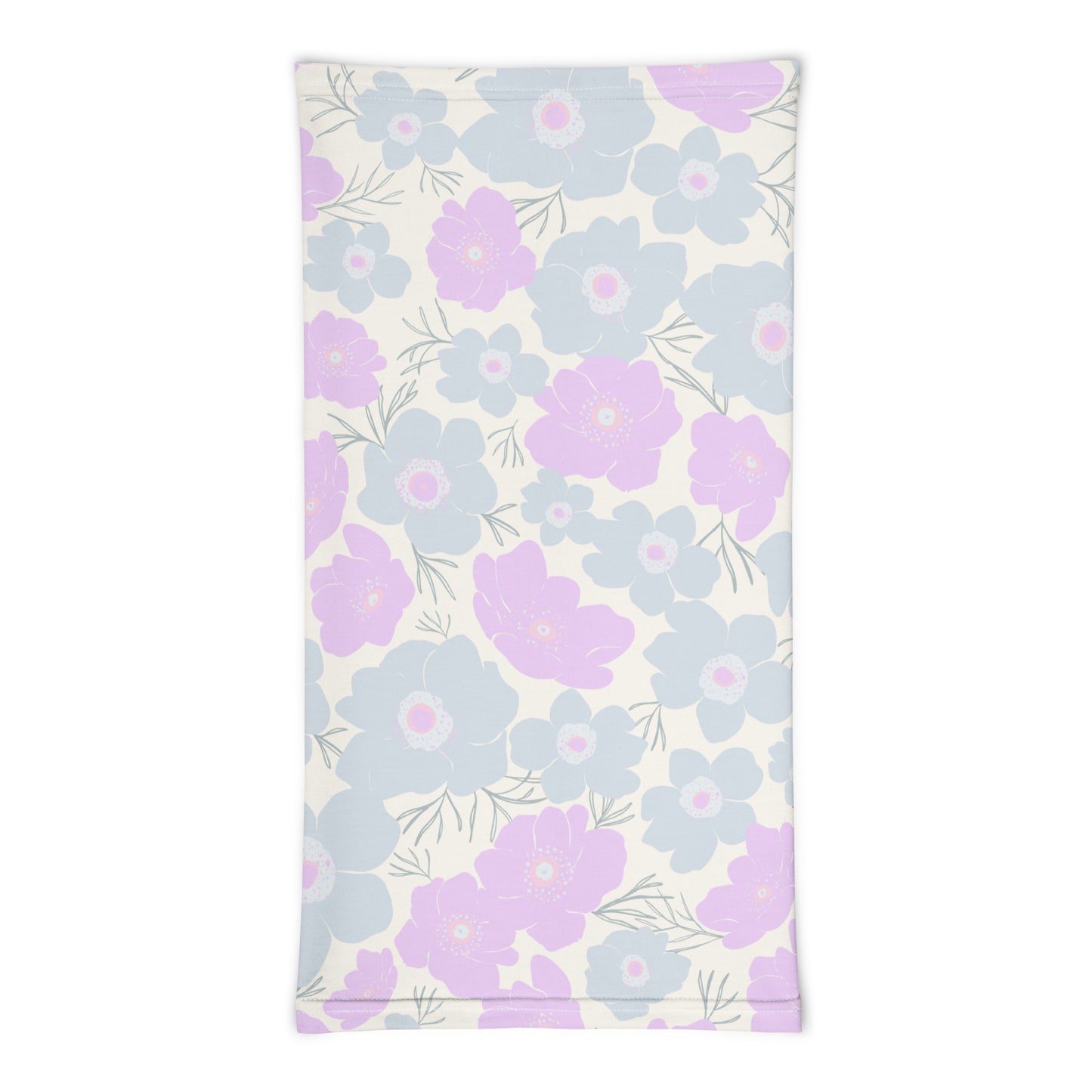 Pastel Floral - Sustainably Made Neck Gaiter