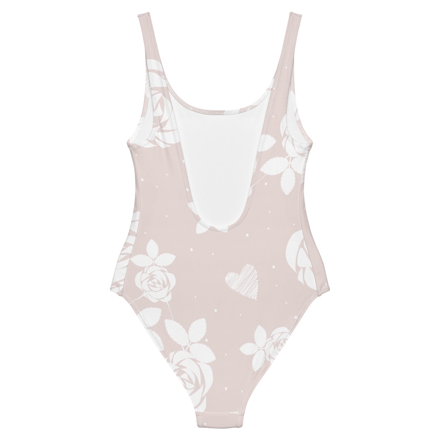 Baby Pink Floral - Sustainably Made One-Piece Swimsuit