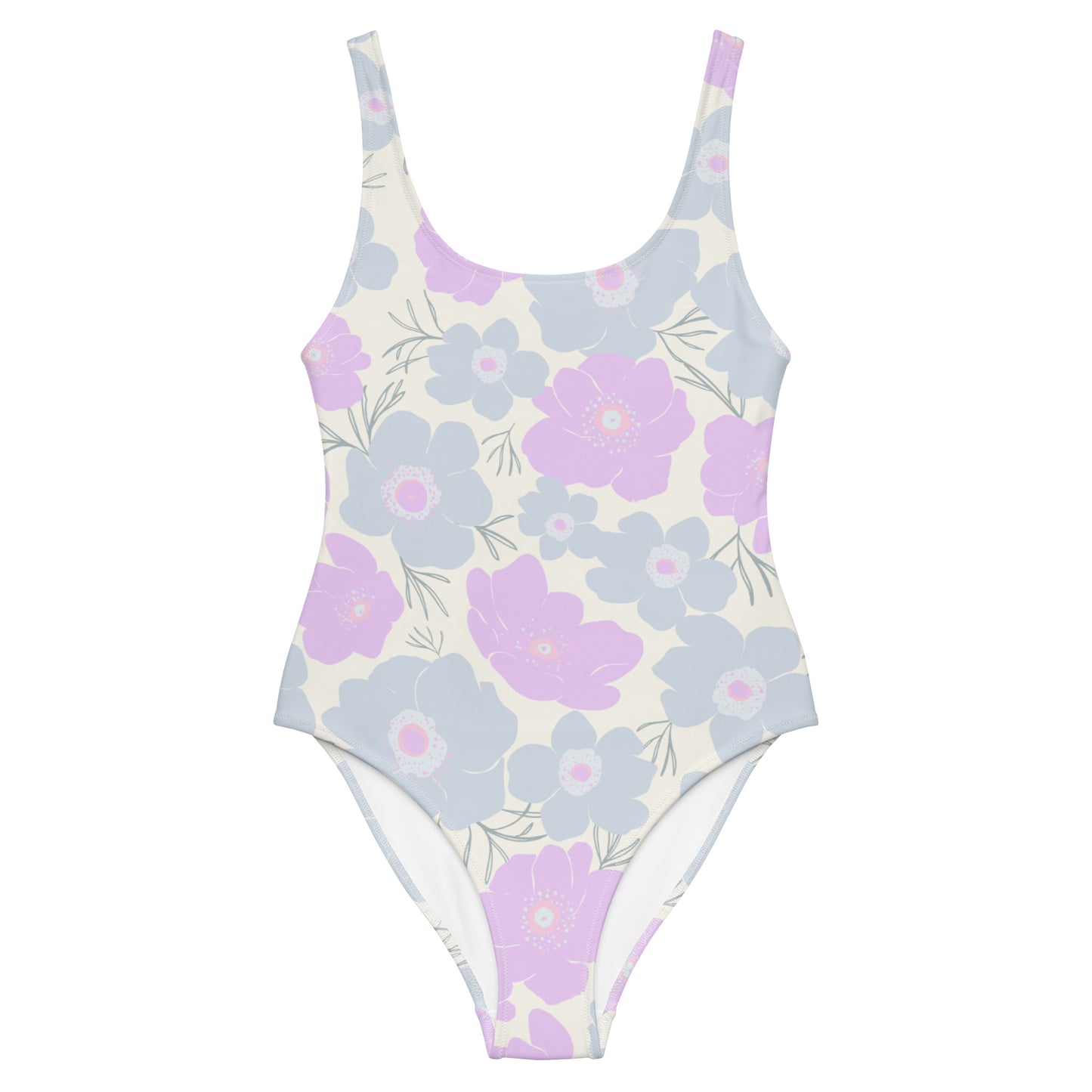 Pastel Floral - Sustainably Made One-Piece Swimsuit