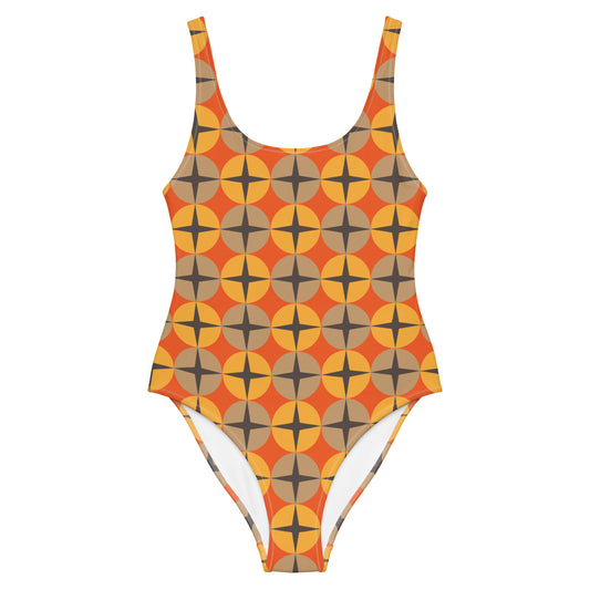 Art Deco - Sustainably Made One-Piece Swimsuit