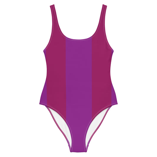 Fuchsia Purple - Sustainably Made One-Piece Swimsuit
