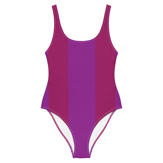 Fuchsia Purple - Sustainably Made One-Piece Swimsuit